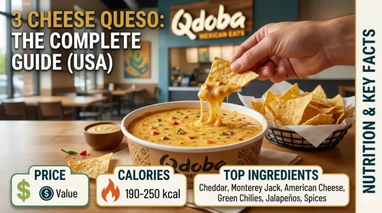 3 Cheese Queso Qdoba
