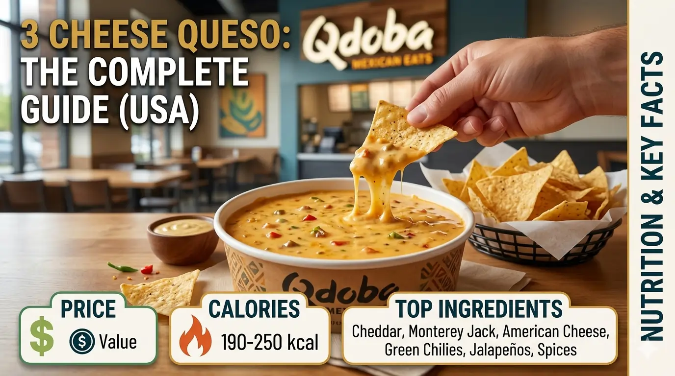 3 Cheese Queso Qdoba