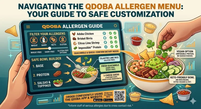 Qdoba Allergen Menu
