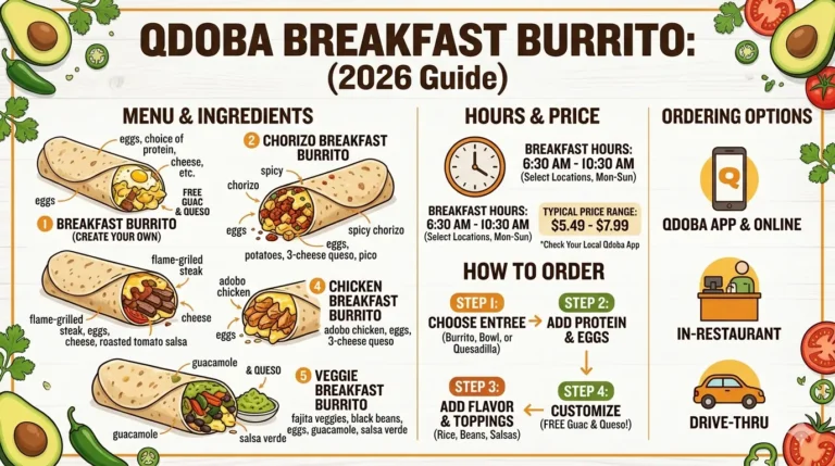 Qdoba Breakfast Burrito