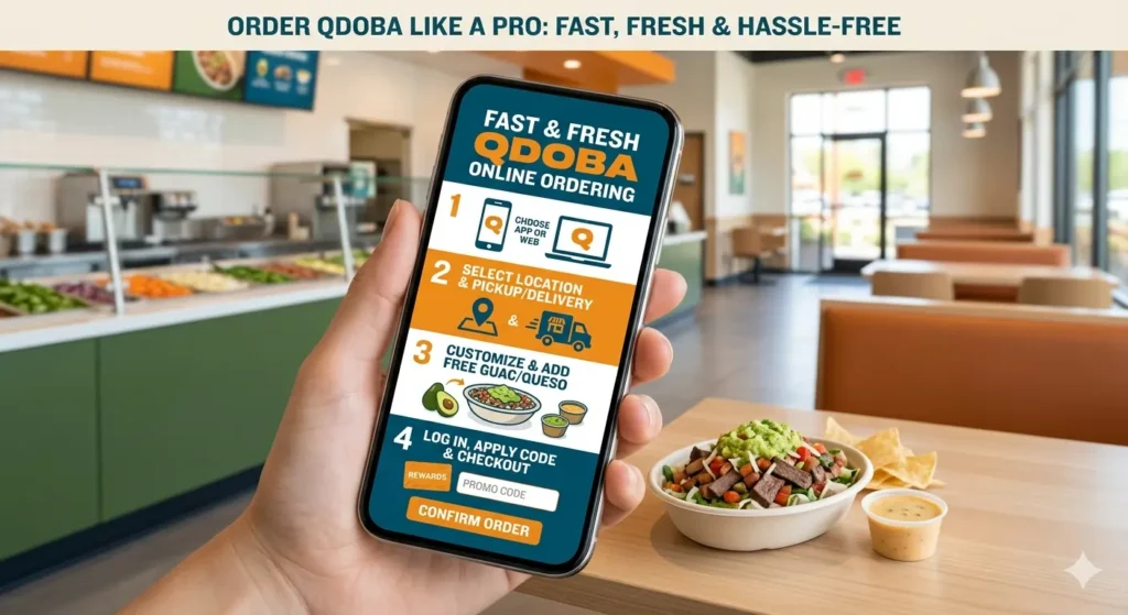 How to Order Qdoba Online