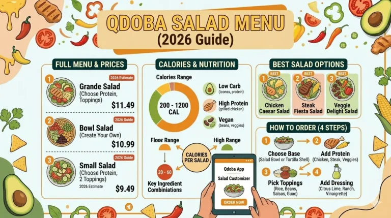Qdoba Salad Menu