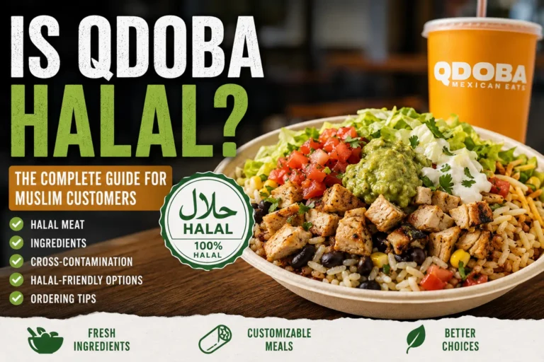 Is Qdoba Halal