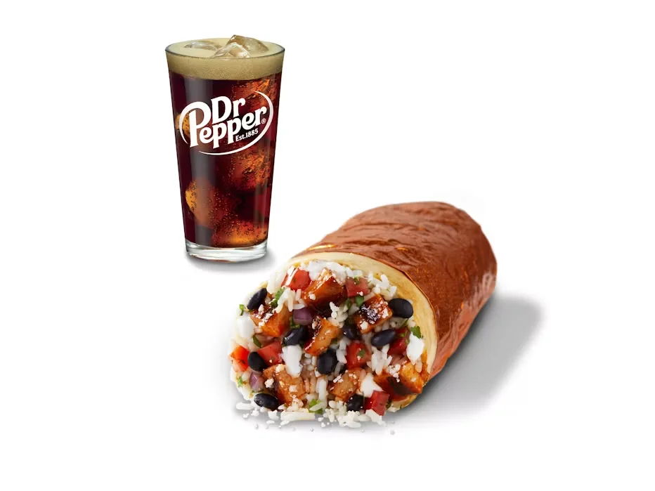 Cholula® Hot & Sweet Chicken Burrito or Bowl + Drink
