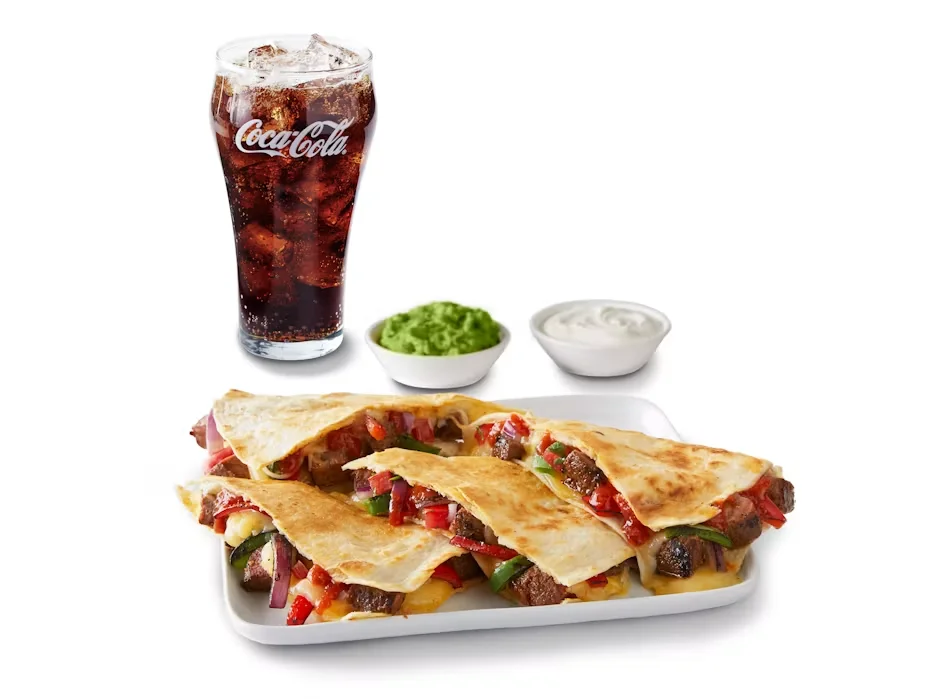 Steak Fajita Quesadilla + Drink